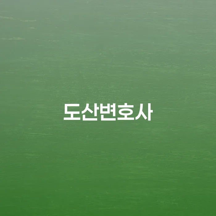 개인회생하면 빚청산 있어도
