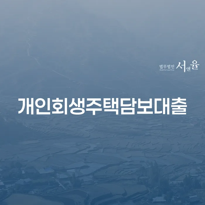 부채증명원발급 개인회생 처리방법 조심스럽게