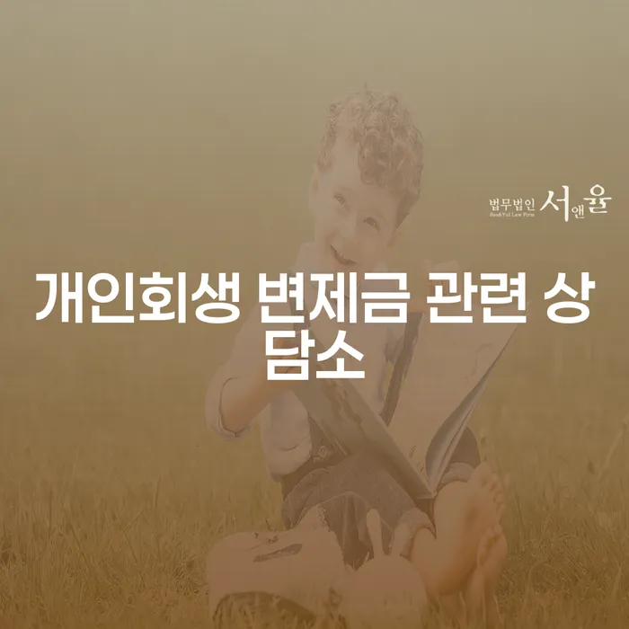 개인회생 변제금 관련 상담소, 어디서 시작해야 하나요?