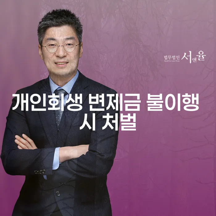 개인회생 변제금 불이행 시 처벌을 받게 되는 이유는 무엇일까요?