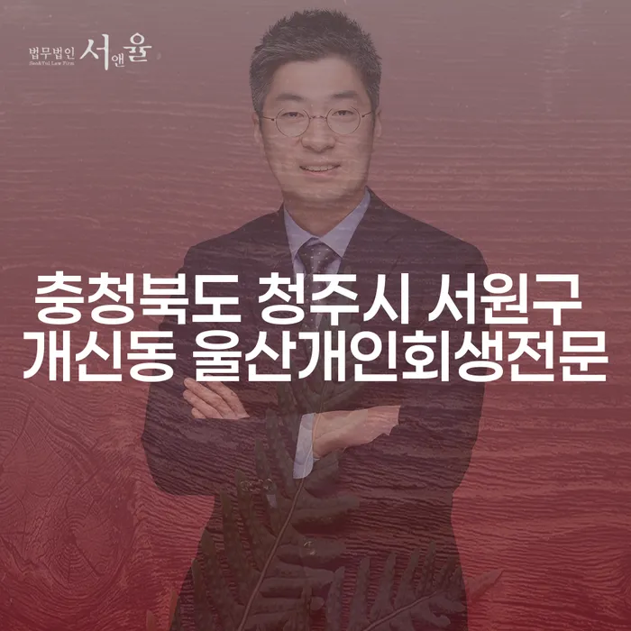 충청북도 청주시 서원구 개신동 울산개인회생전문: 채무불이행자에게 필요한 해법은?
