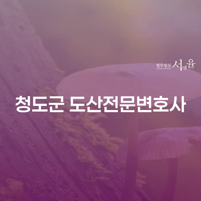 청도군에서 도산 문제로 고민 중이신가요? 해결 방법은 여기 있습니다!